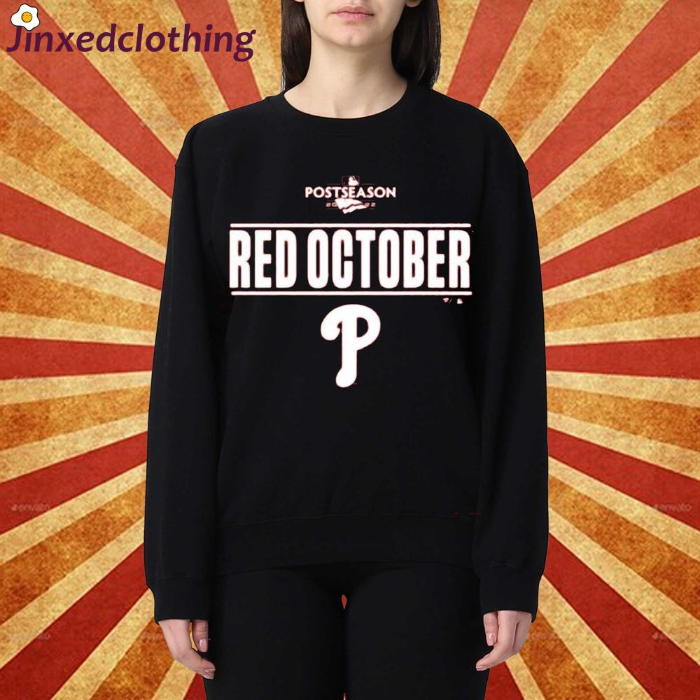 Official Phillies Red October Shirt Red Phillies Red October Shirt 